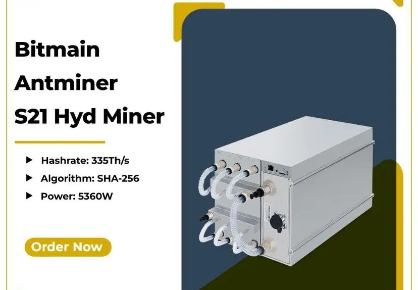 

Bitmain Antminer S21 HYD 355TH/s 5360 Вт с полными аксессуарами