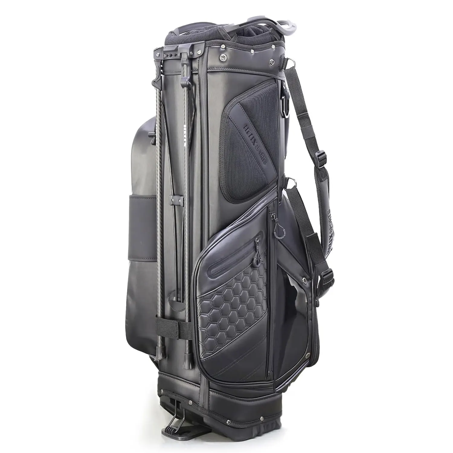 HELIX Lightweight 14-Way Golf Stand Bag 2
