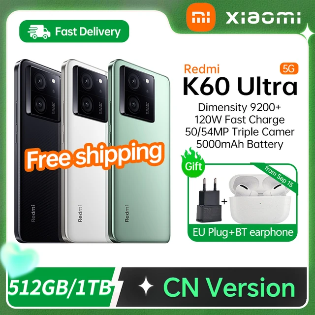 Xiaomi Redmi K60 Ultra 5G Smartphone Dimensity 9200 6.67 Inches