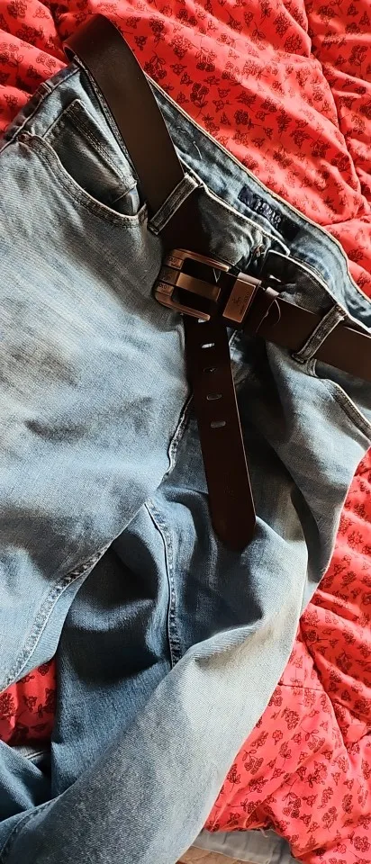 100% Real Genuine Leather Belt for Men photo review