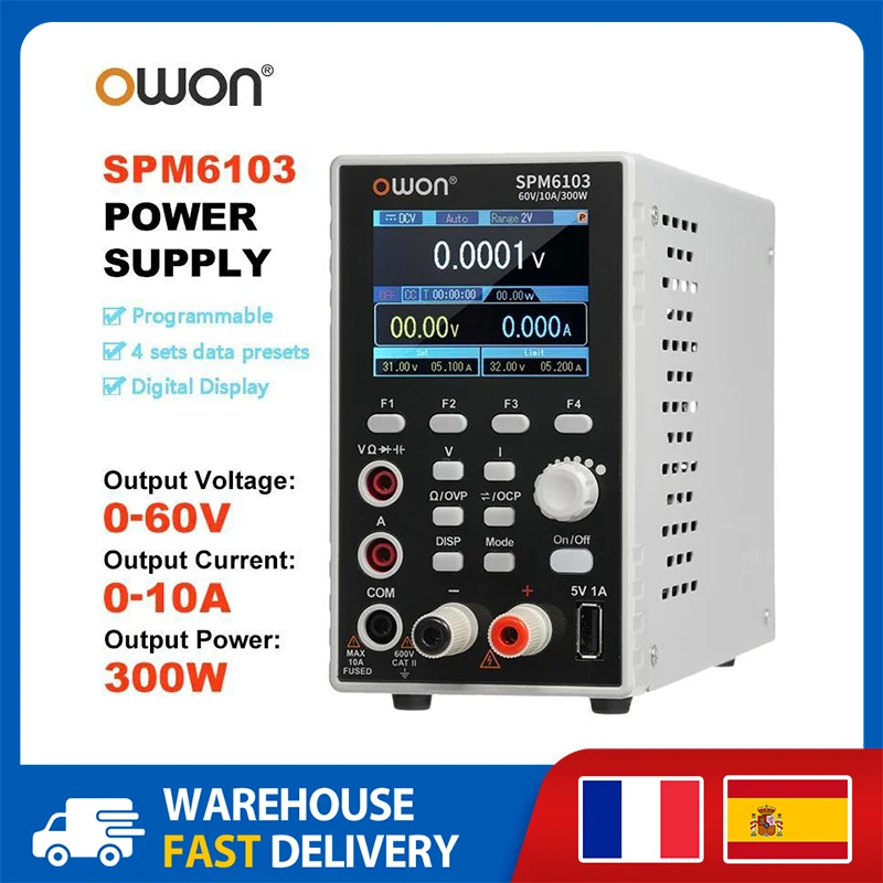 Programmable-DC-Power-Supply-with-4-1-2-Digital-Multimeter-Adjustable ...