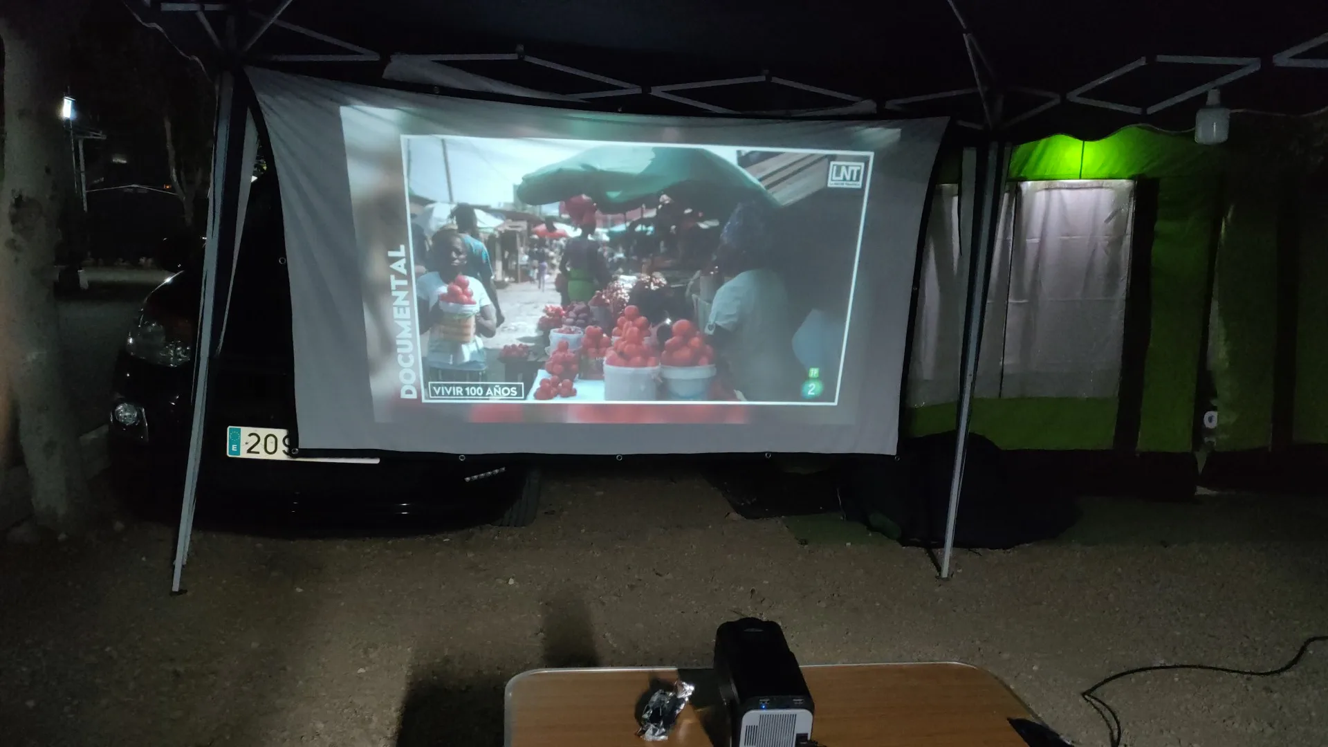 Magcubic HY320 Projector photo review
