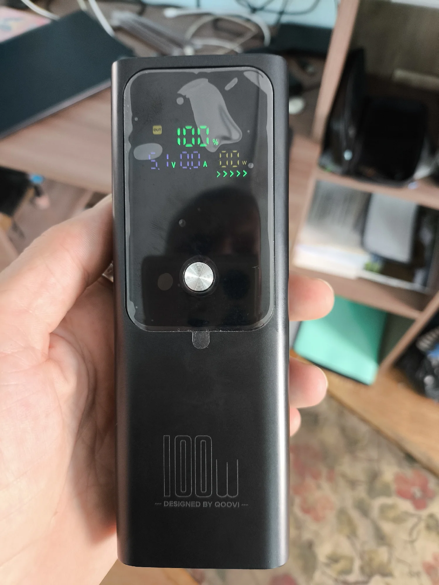 QOOVI PD 100W Power Bank 20000mAh External Battery Capacity Fast Charging Portable Charger Powerbank photo review