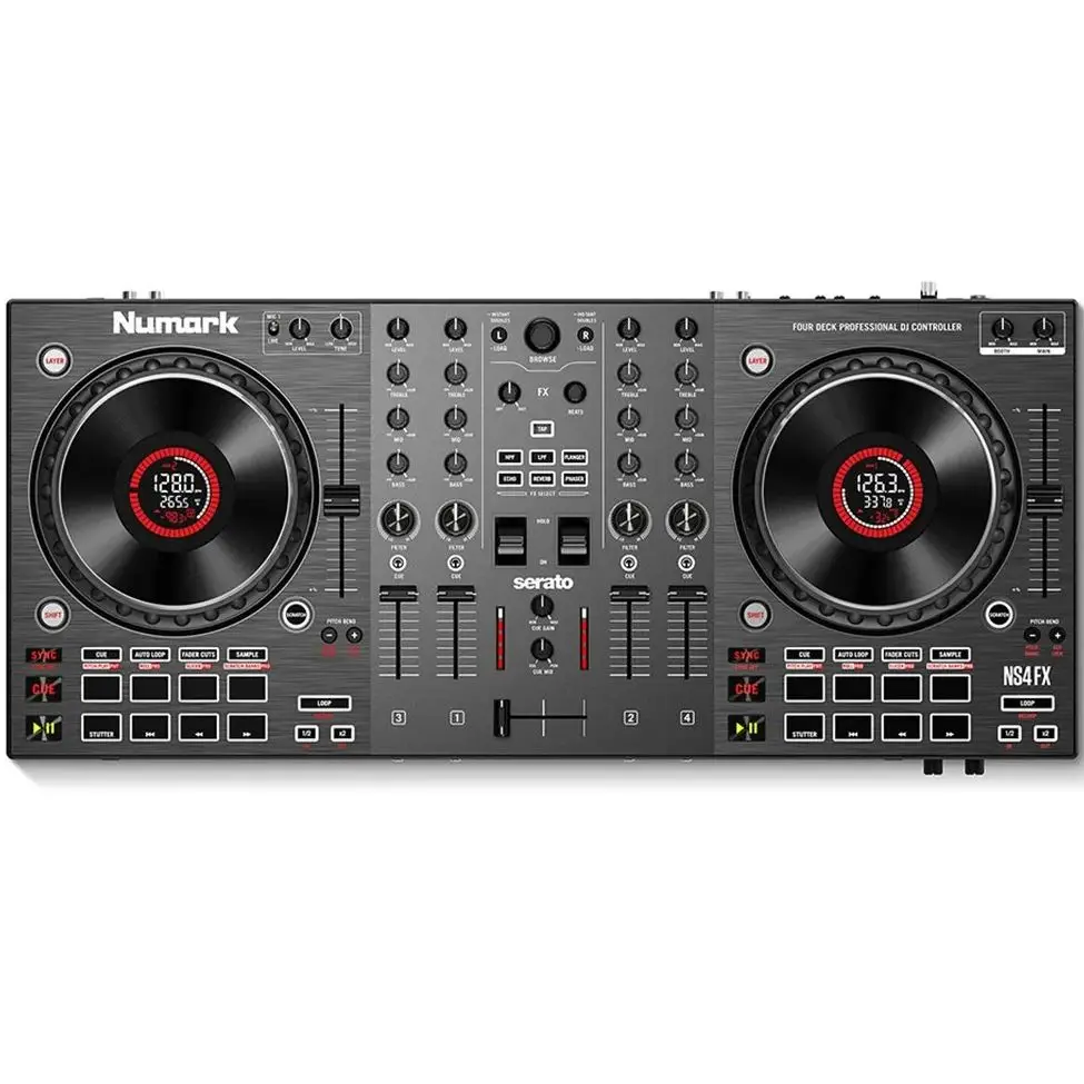 

Быстрая продажа NuMark NS4FX Профессиональный 4-палубный DJ-контроллер