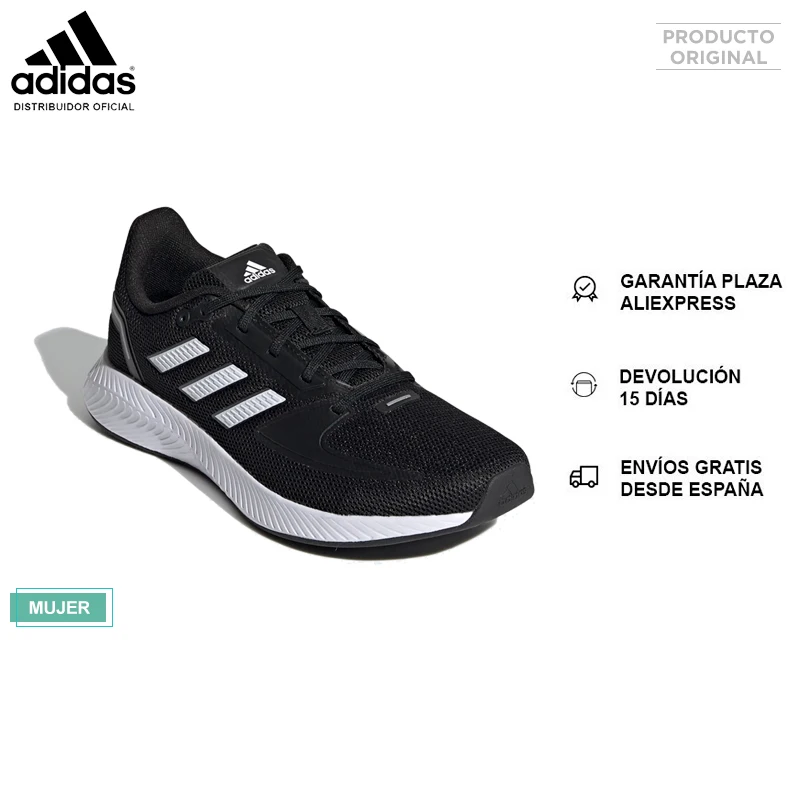 Adidas Runfalcon 2.0, Zapatillas mujer, Ligera, Cierre Cordones, Suela Goma NUEVO ORIGINAL|Zapatillas de correr| - AliExpress