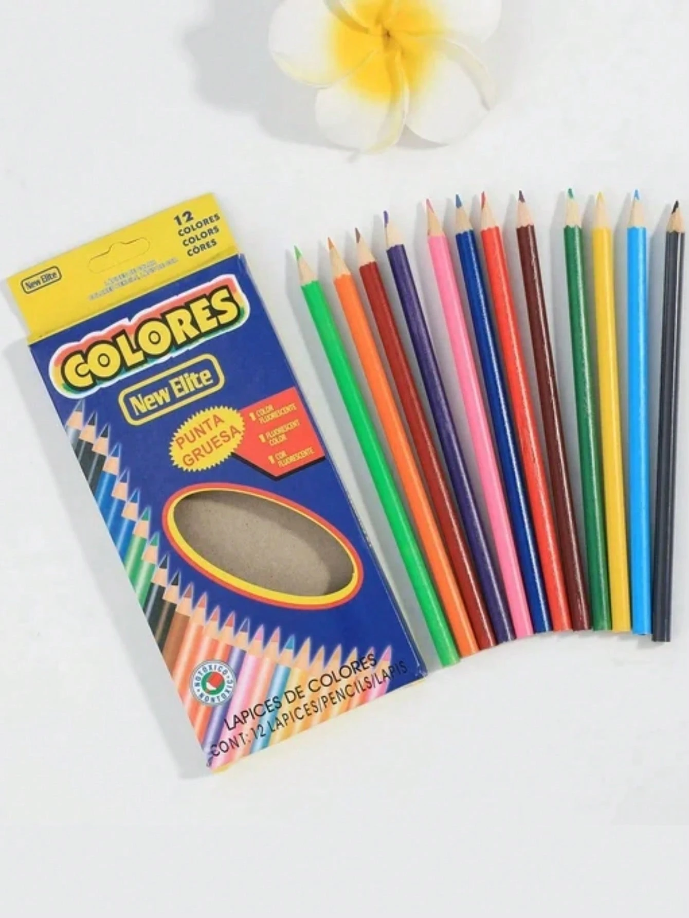 Lápices de Colores, Lápices de Dibujo de Núcleo Suave Para Colorear, Dibujar y Pintar.