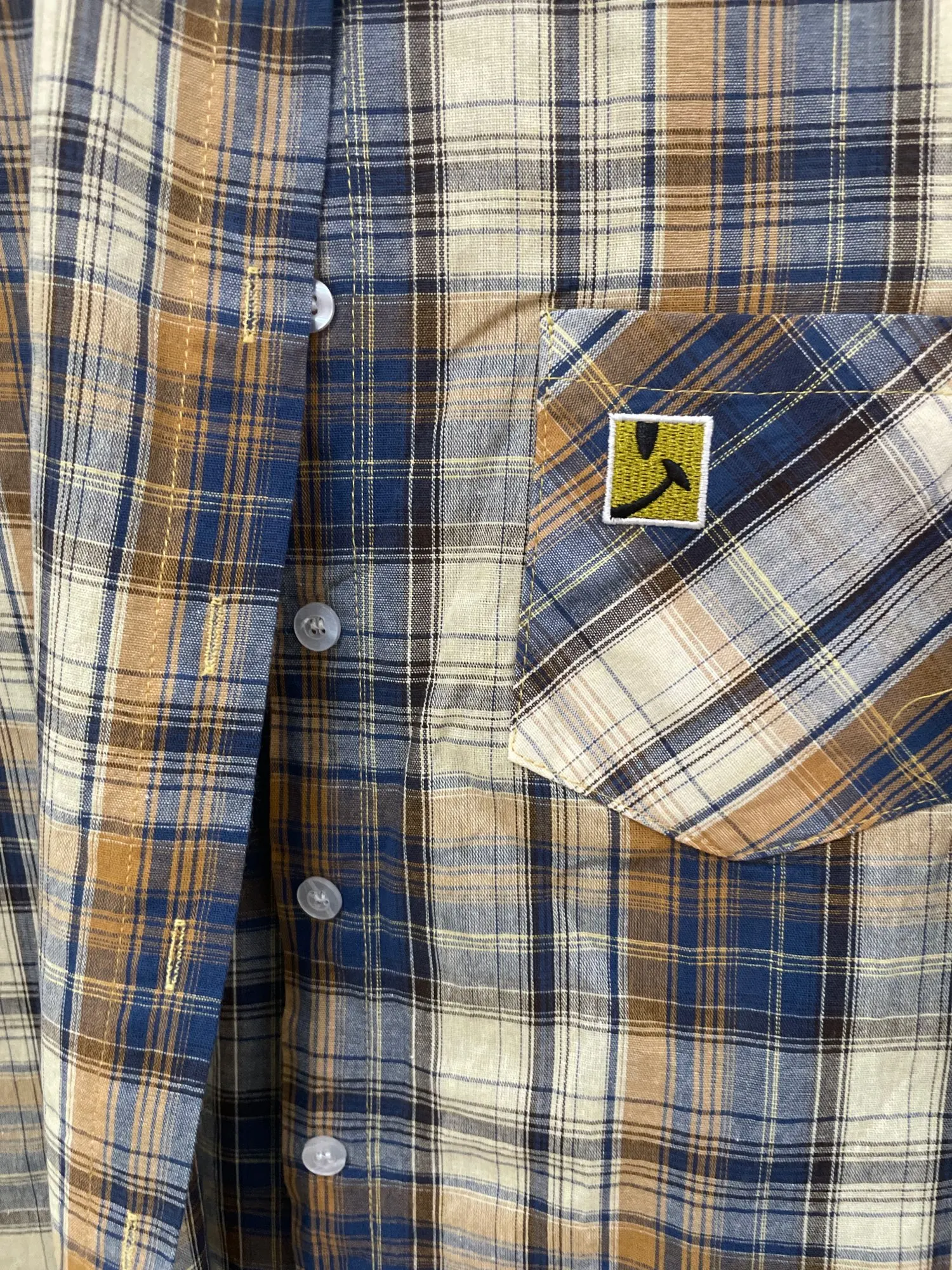 Retro Checkered Cotton Shirt - Spring Autumn Fashion Women's Blouse photo review