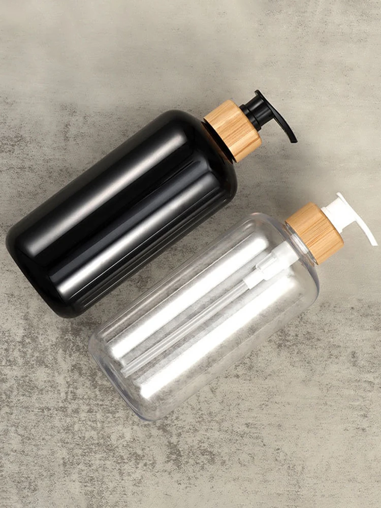 Bathroom Soap Dispensers 500ml Refillable Lotion Shampoo Shower Gel Holder Portable Travel Dispenser Empty Bath Pump Bottle