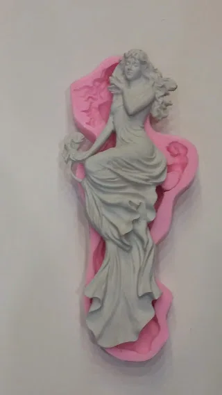

Decorative girl Wall board silicone mold hobby, dıy,clay, decoration, home decor, decoration, modeling, decor, home decoration