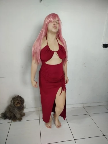 Elegant Backless Midi Dress for Nightlife & Parties photo review