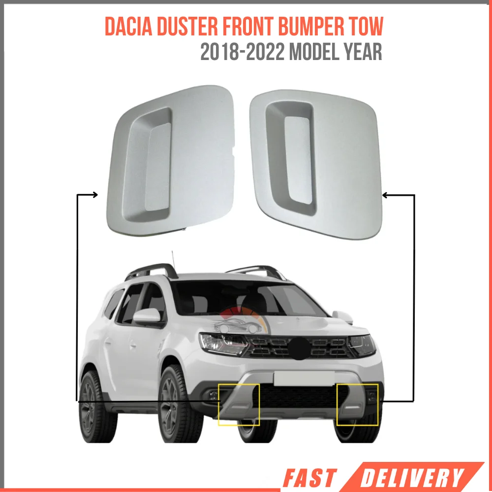 Dacia Duster Renault Duster Front stoßstange Zug stangen abdeckung Sonder  anfertigung links rechts für 2018 oem 620721430r 620724861r 51180983  Offroad - AliExpress