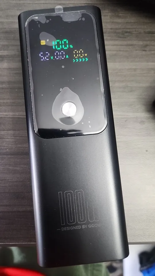QOOVI PD 100W Power Bank 20000mAh External Battery Capacity Fast Charging Portable Charger Powerbank photo review