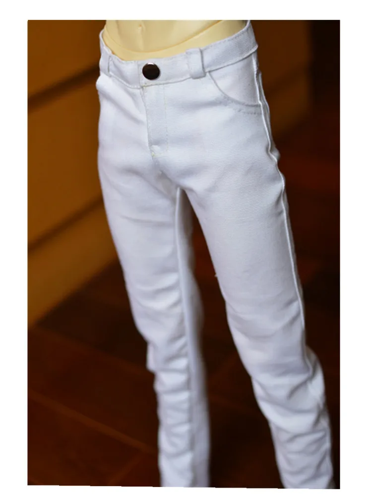 

Free Match White Casual Pant Unisex for BJD1/4, 1/3 Boy SD10 Girl, SD17,Uncle Doll Clothes CMB3737