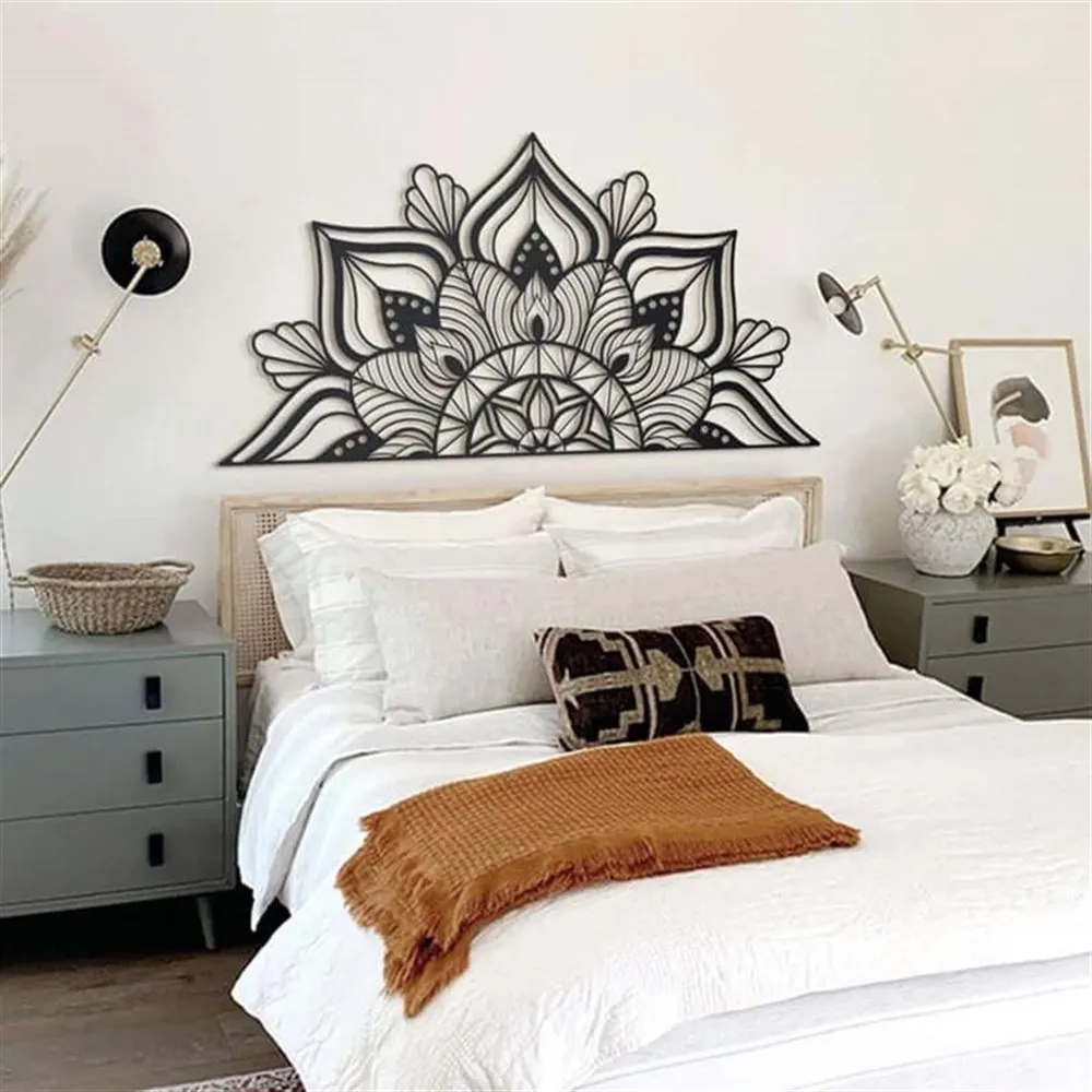 

Металлический Настенный декор Mandala 153 см x 77 см (60.23X30.31 дюйм)