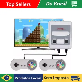Mini game portátil RETRÔ 8 BIST com console,gamepads sem fio, vara portátil clássica