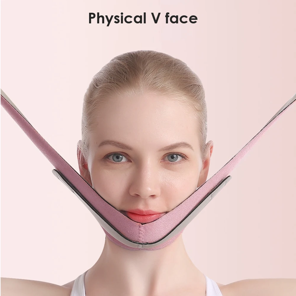 Face-lift with Sleep Face V Shaper Facial Slimming Bandage Relaxation Shape Lift Reduce Double Chin Face Thining Band Massage 2