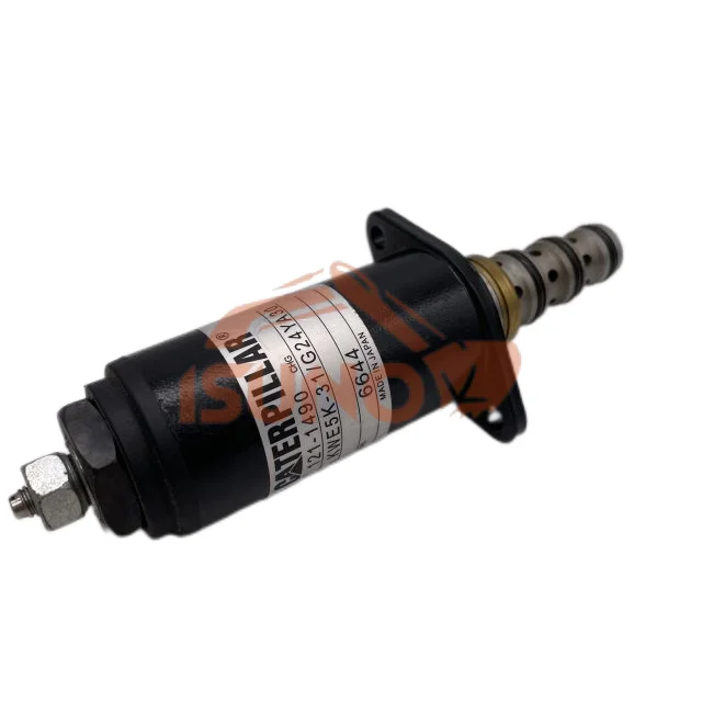 Rotary Solenoid Valve 121-1490 1211490 KWE5K-31/G24YA30 For Excavator 320B 320C E320C E320D E325B