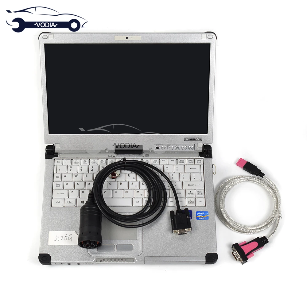 

CF C2 laptop For Liebherr DIAGNOSTIC kit software SCULI with Liebherr excavator Crane diagnostic tool