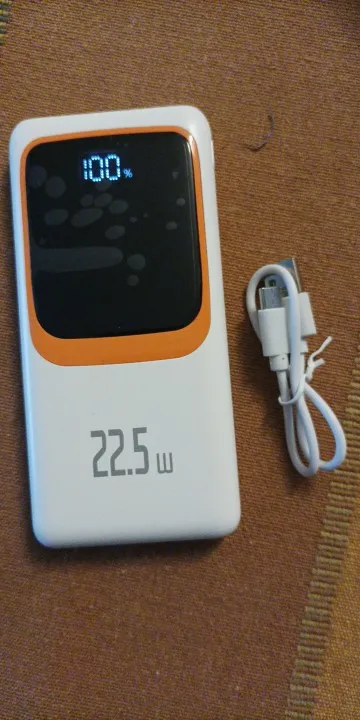 QOOVI Power Bank 20000mAh External Large Battery Capacity PD 22.5W Fast Charging Portable Charger Powerbank photo review