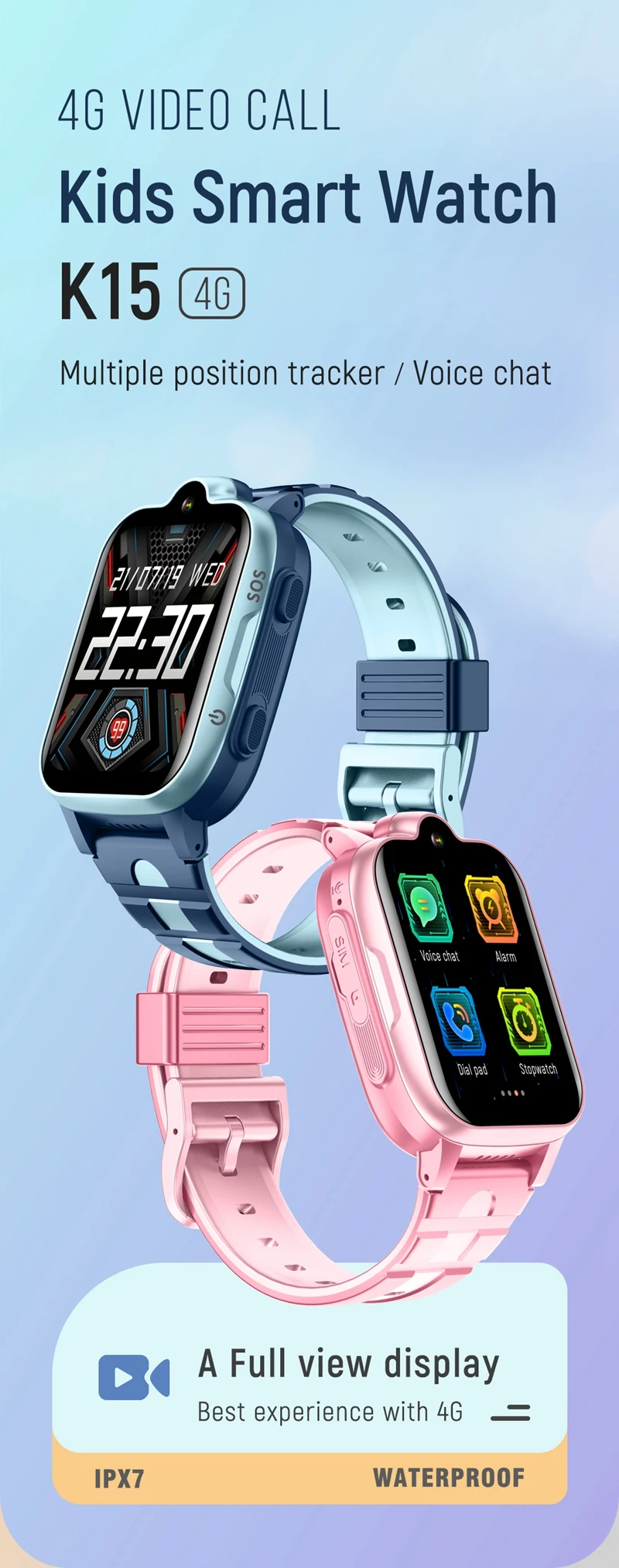 Wonlex Smart Watch Baby Anti Lost GPS Tracker 4G Video Call Phone Watch  CT08 CAT1 Kids SOS Safe Camera Audio Monitor Locator| | - AliExpress
