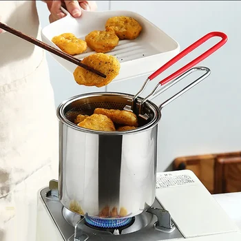 Stainless Steel Deep Frying Pot Set 1