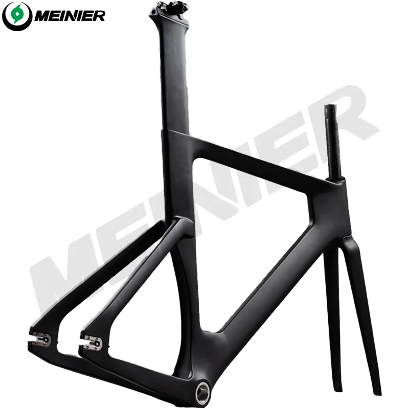 Full Carbon Track Frame BSA Single Speed Carbon Track Road Bike Frames 700c Rigid Fixed Gear Bicycle Frameset bicycle parts bicycle frame