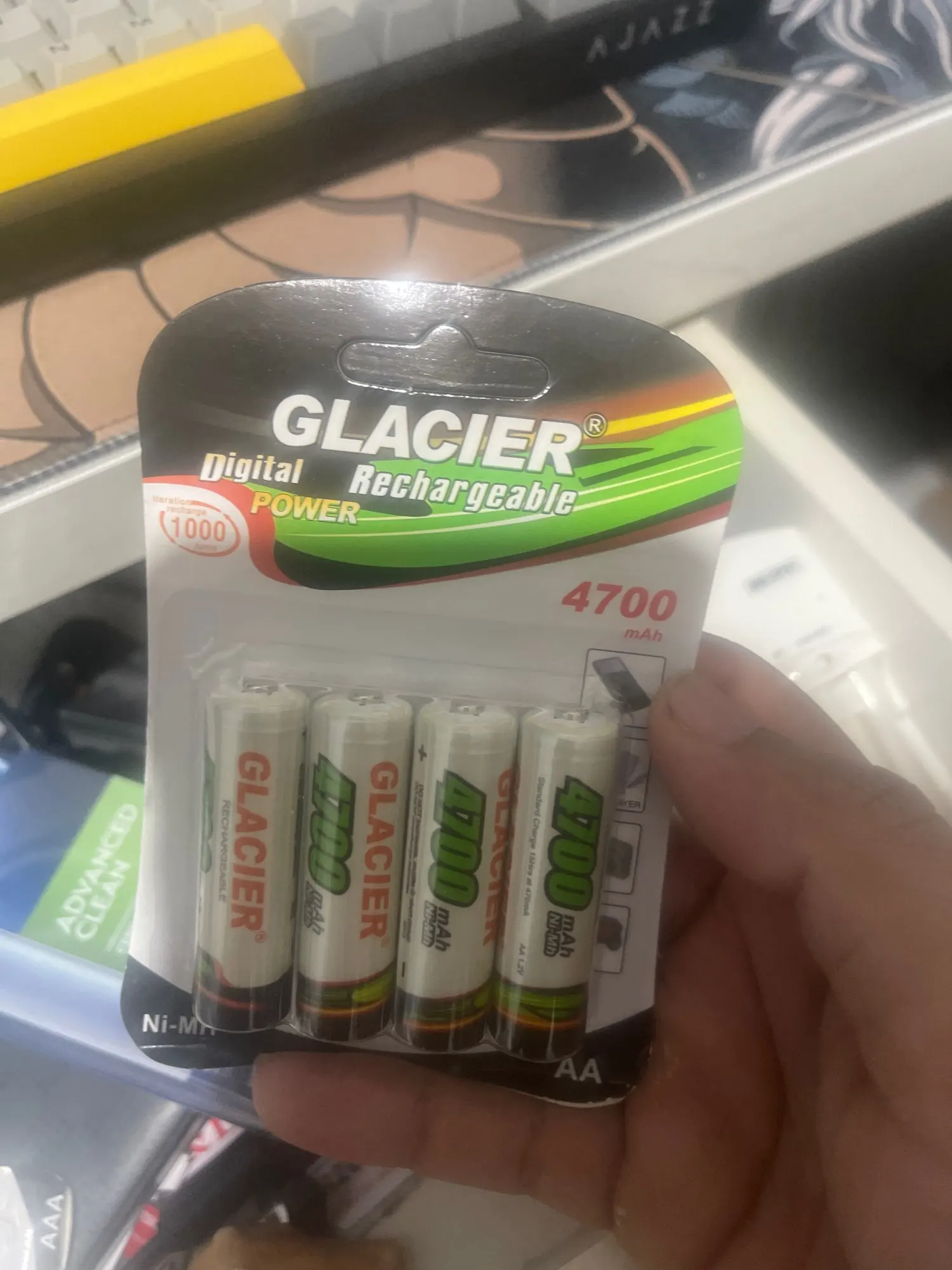 4 Pilha AA Recarregavel 4700mAh - Neverdie Store photo review