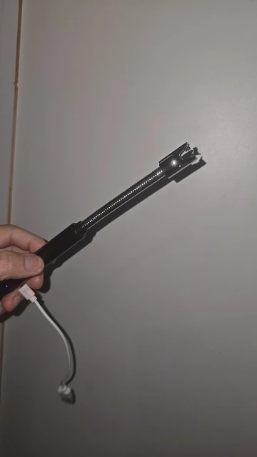 Acendedor Fogão Churrasqueira Isqueiro Eletrônico Recarregável USB - Neverdie Store photo review