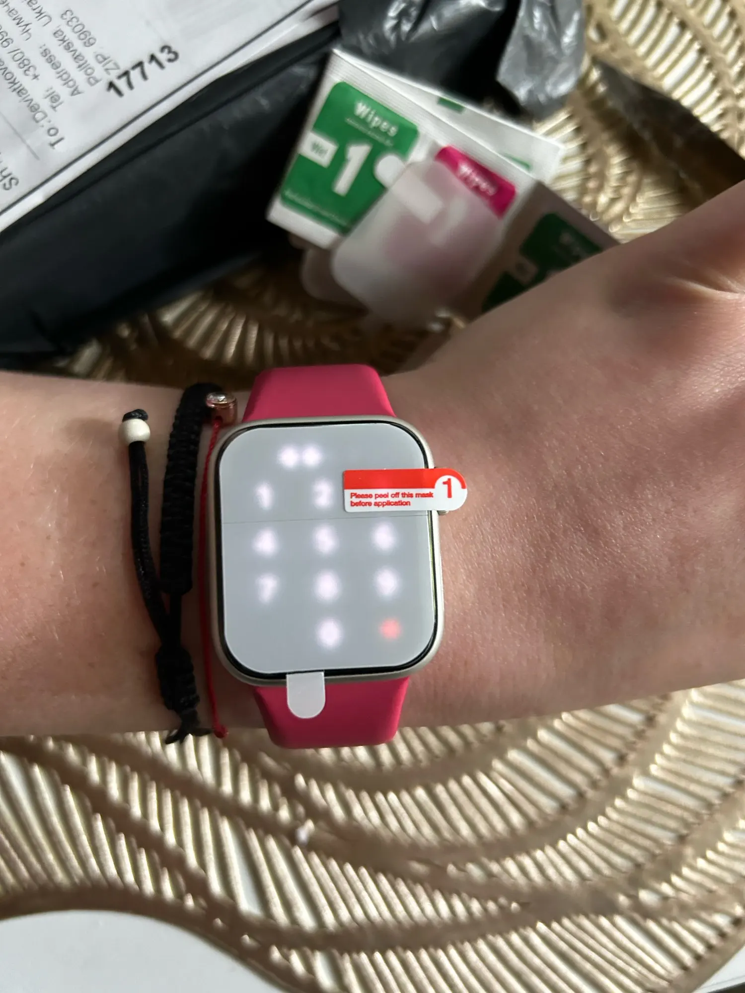 5er-Pack Hydrogel-Folie – Unsichtbarer Displayschutz für alle Apple Watch Modelle photo review
