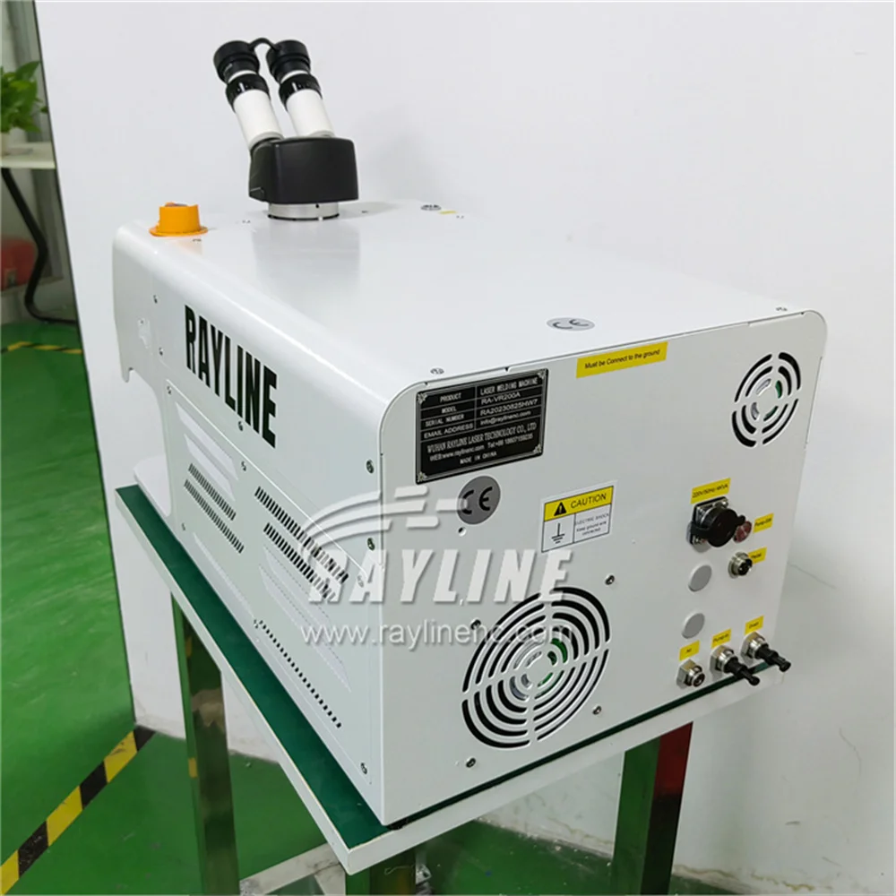 Mini Portable Gold Silver Metal Dental Jewelry Laser Welding Machine 200W YAG Spot Laser Welding Machine Deposit Price