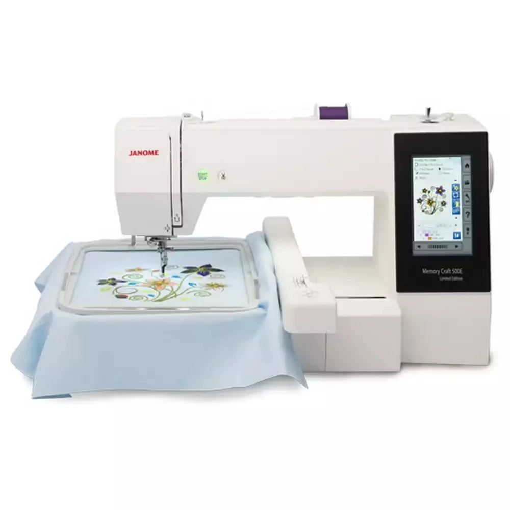 New JanoO-mMe Memory Craft 500 E Embroidery Machine (NEW)