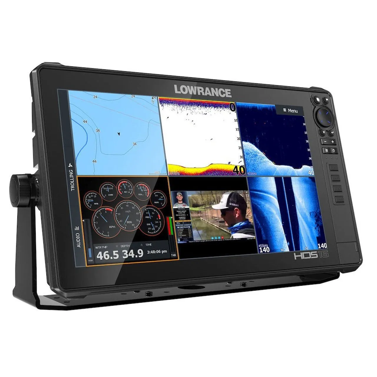 Discount Price LowRance HDS-16 LIVE w/Active Imaging 3-in-1 Transom Mount & C-MAP Pro Chart