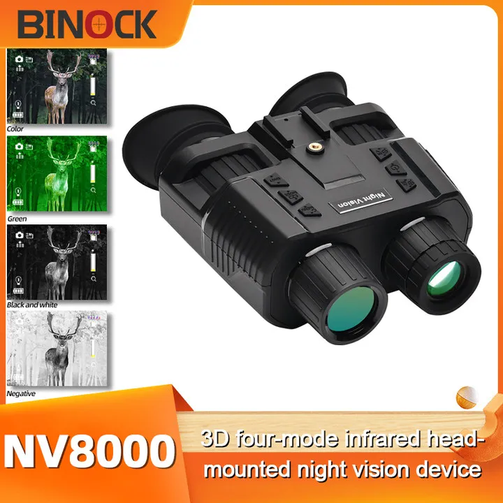 BINOCKNV8000huntingcampinghikebinocularsopticaldigitaldefoggingmirrortacticalFHD