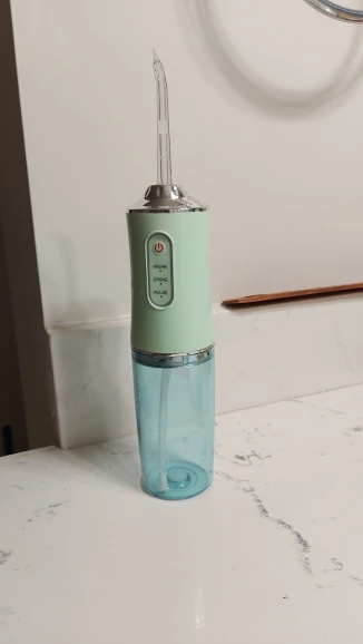 Portable Oral Irrigator | Dental Water Flosser USB Rechargeable photo review