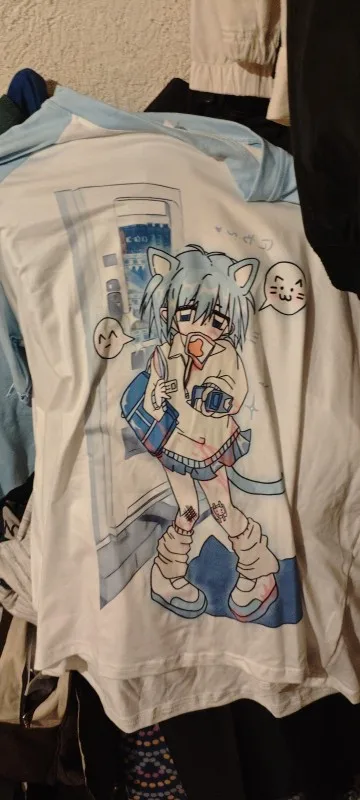 Harajuku Detachable Sleeve T-Shirt - Cutecore photo review