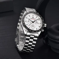 PAGANI DESIGN Nouvelle Montre Homme PD1701, Montre à Quartz de Luxe, Chronographe Sportif, Verre Saphir, Étanche, Livraison Locale 6