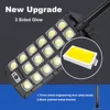 30000LM Super Bright Solar Street Light Outdoor 598 LEDs Solar Motion Sensor and Remote Control LED Flood Lamp for Garden Street 3