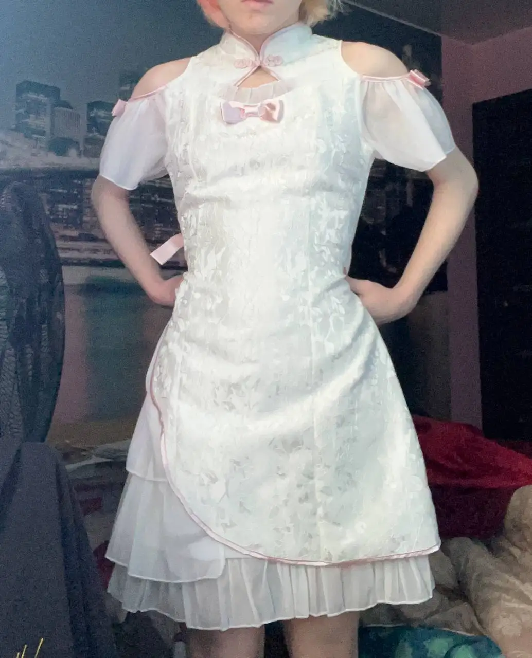 Cheongsam-Style Cute Dress - Qi Lolita photo review