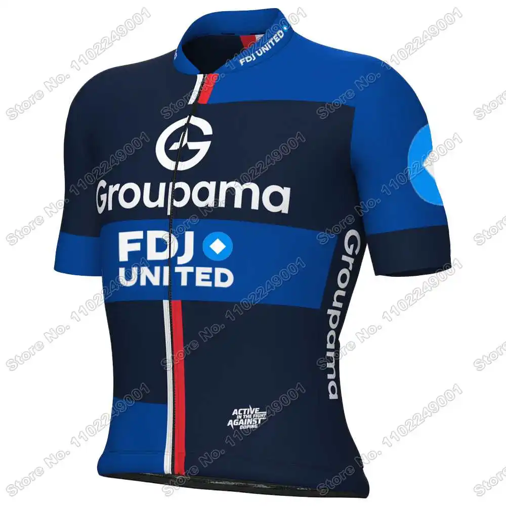 FRANCAISE DES JEUX FDJ MOA MAGLIA BICI CICLISMO SHIRT MAILLOT