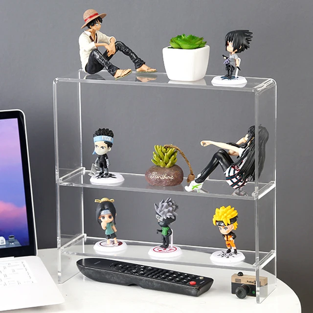 Support présentoir en acrylique transparent pour Funko POP, étagère de  parfum, support de maquillage et de 2TIER 20X7.5CM BLACK - Cdiscount Maison