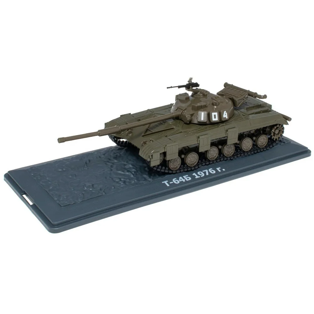 Deagostini, Carro Armato Sovietico T-64V 1976, Bilancia 1:43, Modellini In Miniatura, Танки Legends Of Russo Veicoli Blindati Collezione Senza Problem