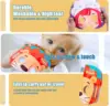 Mask Cloth Book Baby Toy, Animal Fruit Character Role-Playing, Pretend Play Cognitive Learning Toy, Birthday Christmas Gift 4