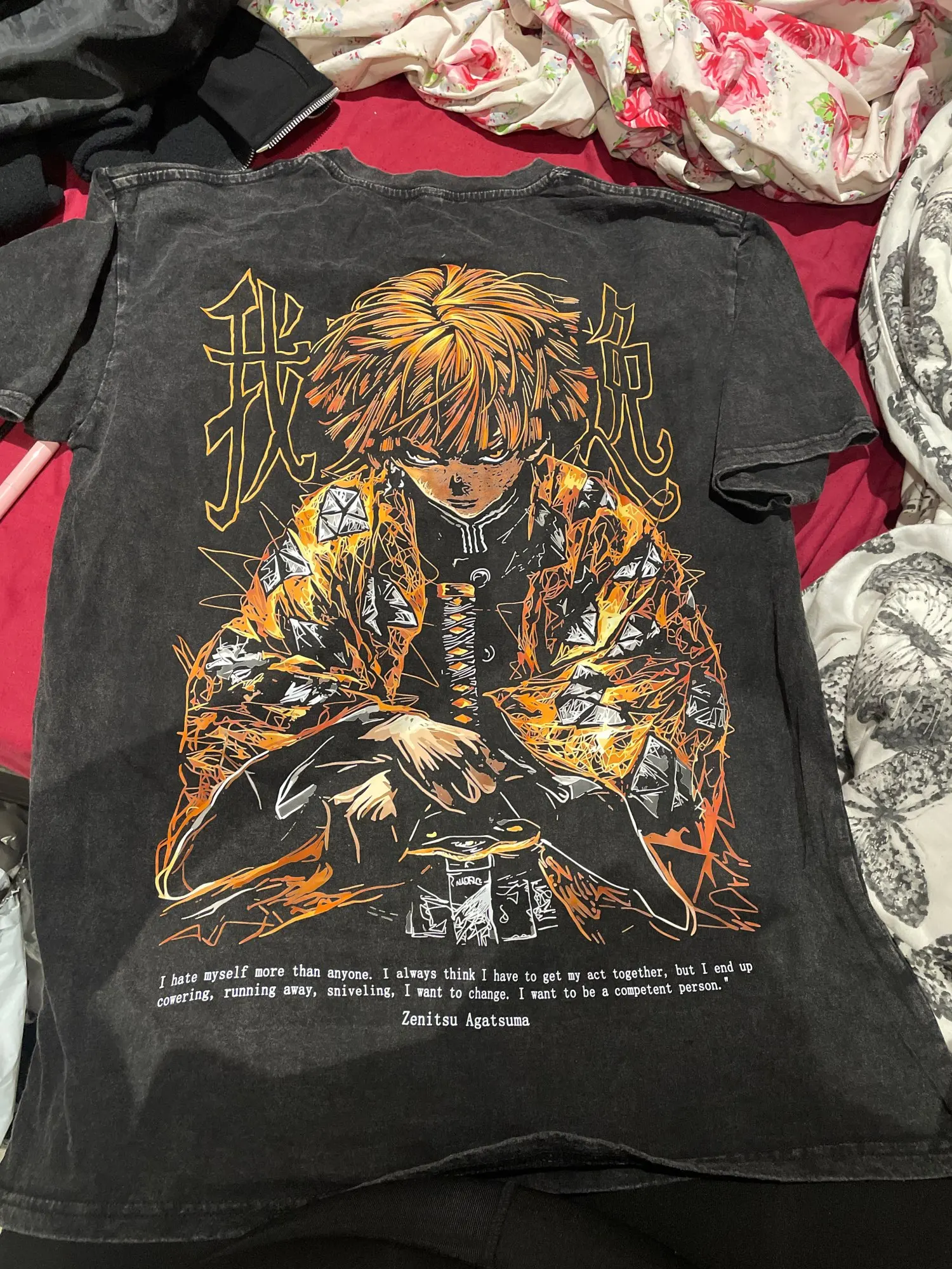 Demon Slayer Gym T-Shirt – Oversized Anime Training Tee (Various Designs)