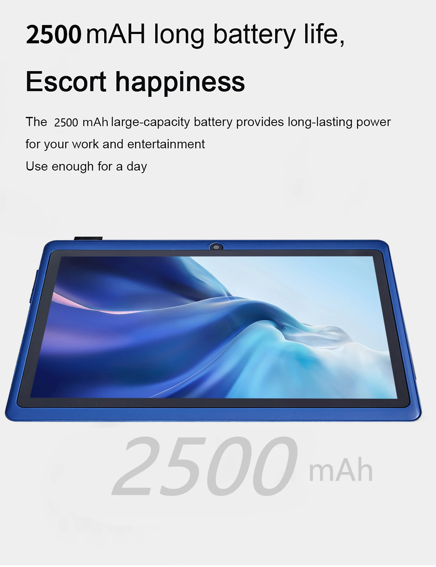 2023 Global Version  NEW 7 inch tablet android 2GB+8GB ROM 5+5MP Camera  Android 5.0 2500mAh MTK6582 Bluetooth