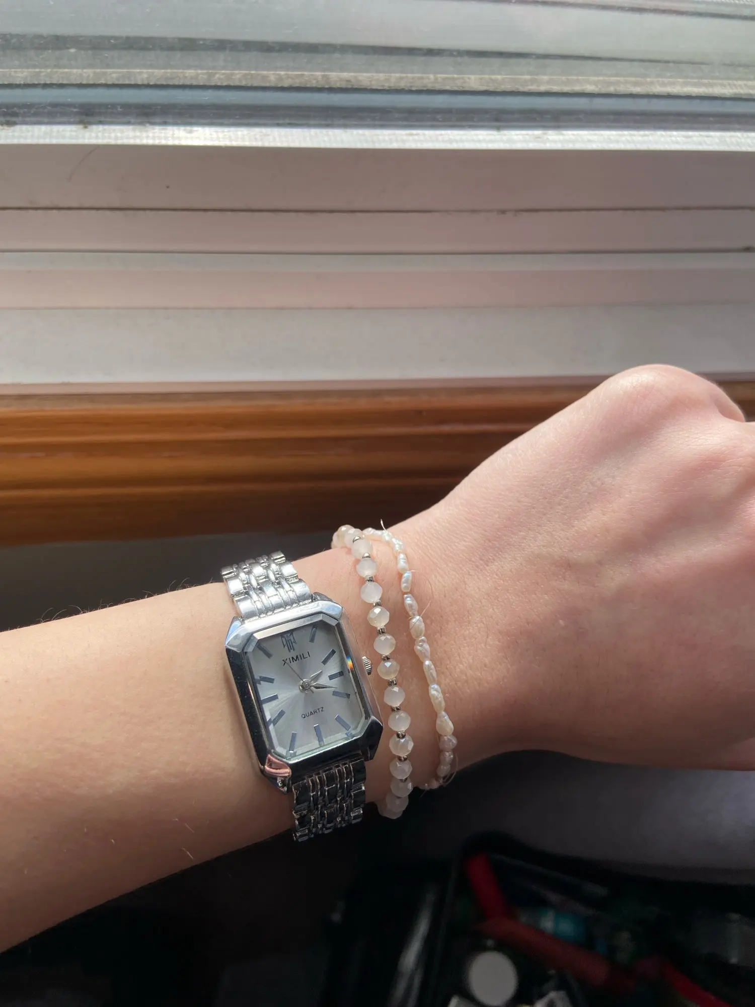 Women's 32mm Square Quartz Watch photo review