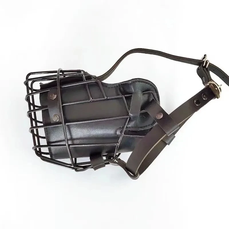 Service Dog Training Muzzles Anti-Bite Dog Masks Tactical Mouth Cage German Shepherd Doberman Sniffer Defense Muzzle