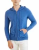 LONGMING Sweater Men's Cardigan Hoodies 100% Merino Wool 2023 Fall Winter Warm Long Sleeve Zip Sweatshirt Sport Hooded Jacket 4