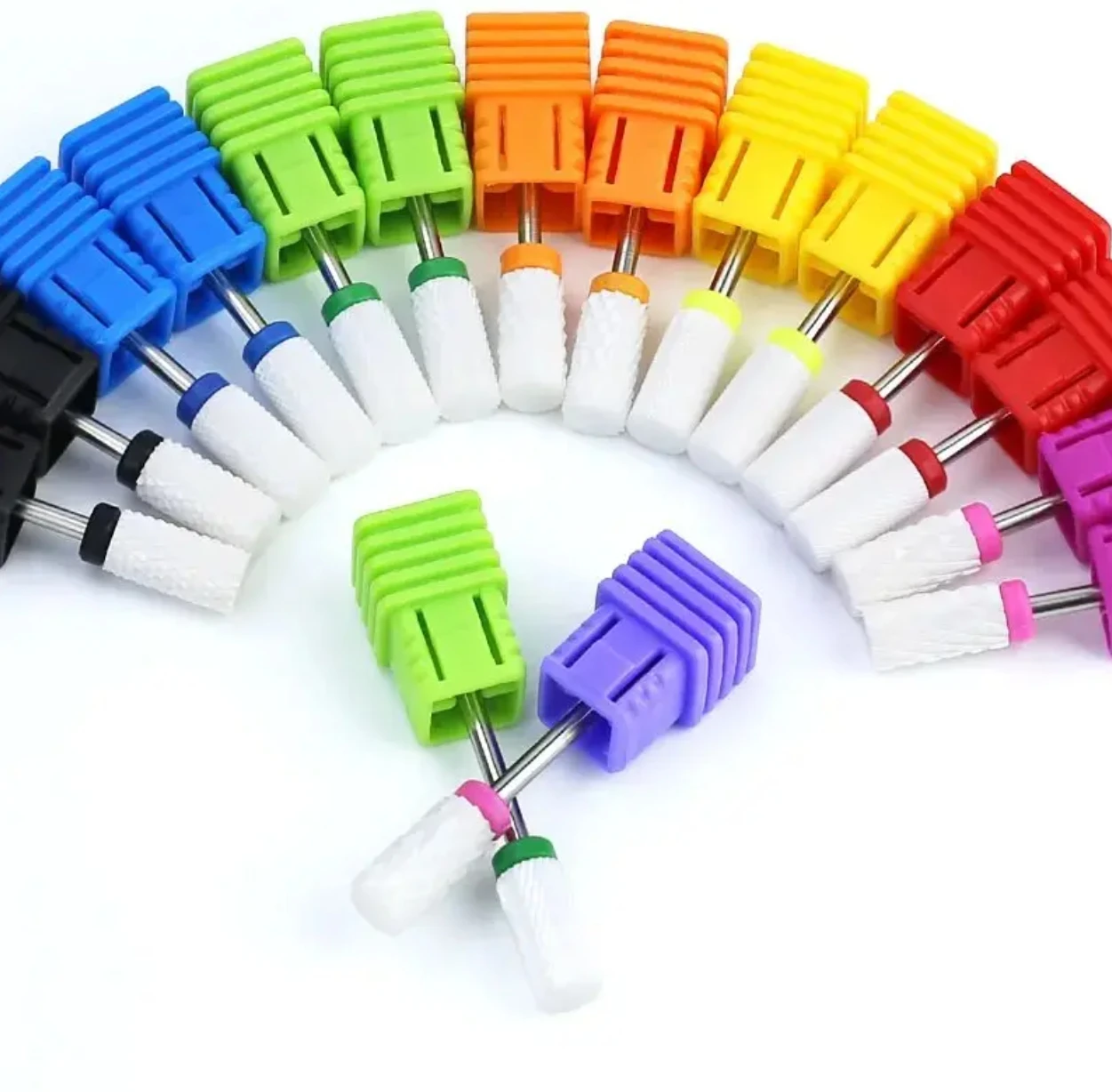 ALLWORLDZN-95473 Ceramic Milling Cutter Nail Drill Bit For Electric Drill Manicure