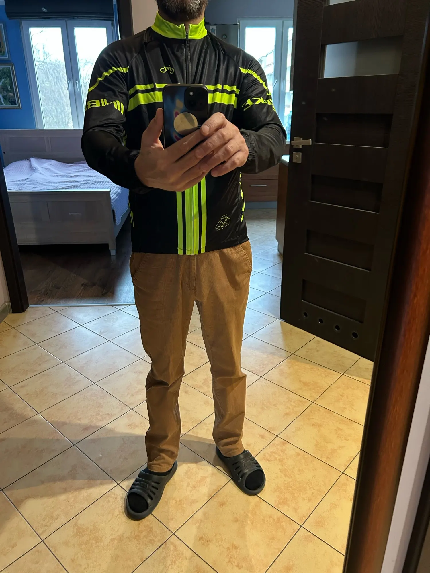 INBIKE Winter Cycling Sets Thermal Fleece Long Sleeve Jersey Pant for Men Road Bike MTB Cycling Thights Bicycle Riding Clothing photo review