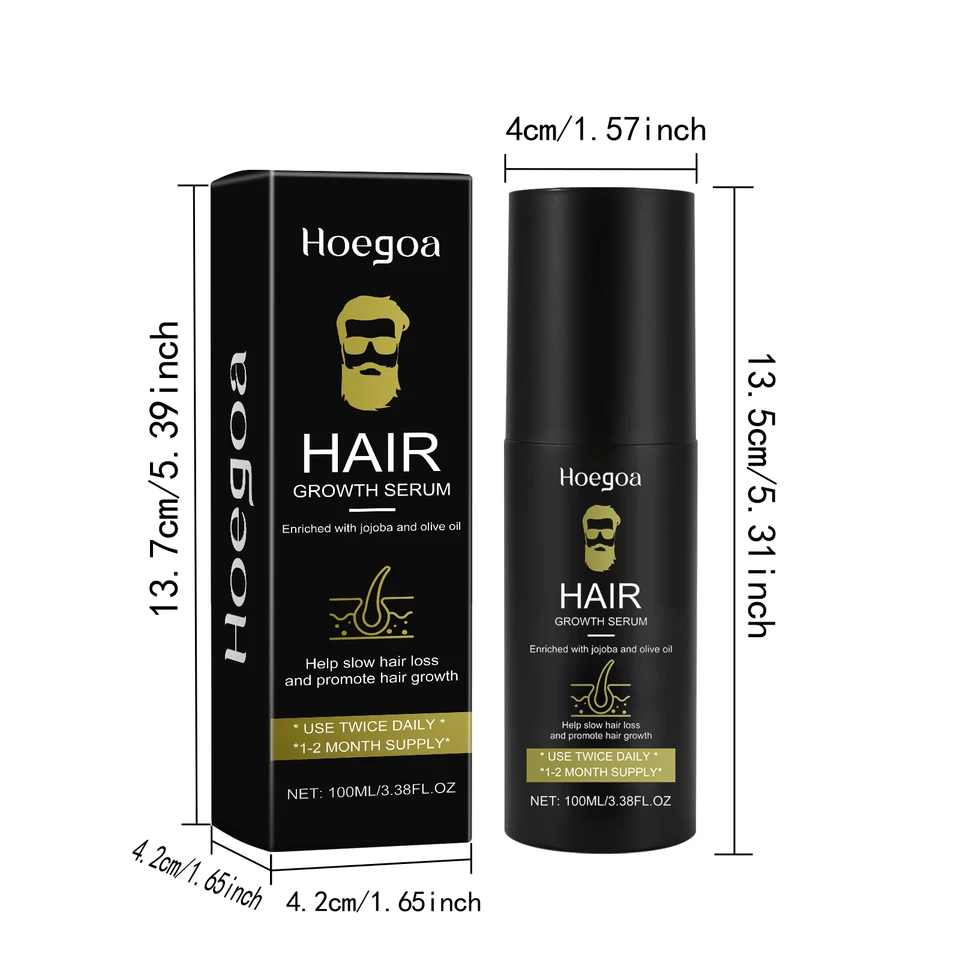 Men's Hair Growth Spray for Nourishing and Strengthening